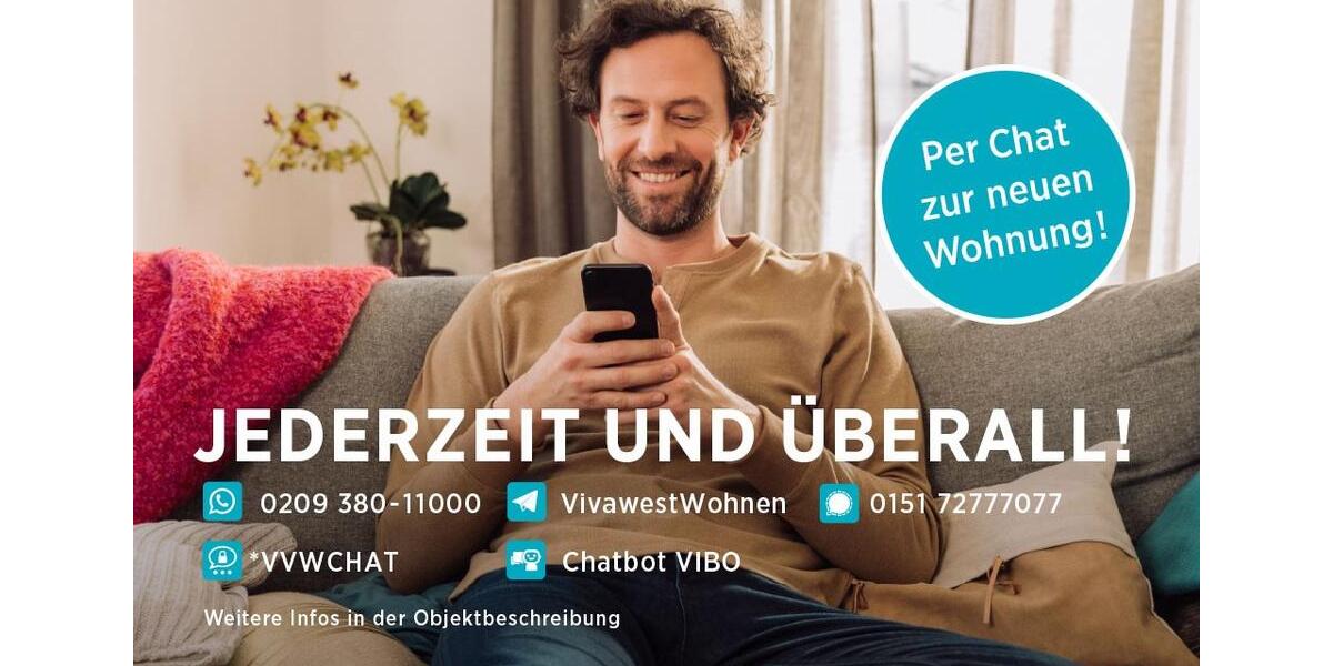 Wohnen, wo das Herz schlägt - in grüner Umgebung. 3 zimmer