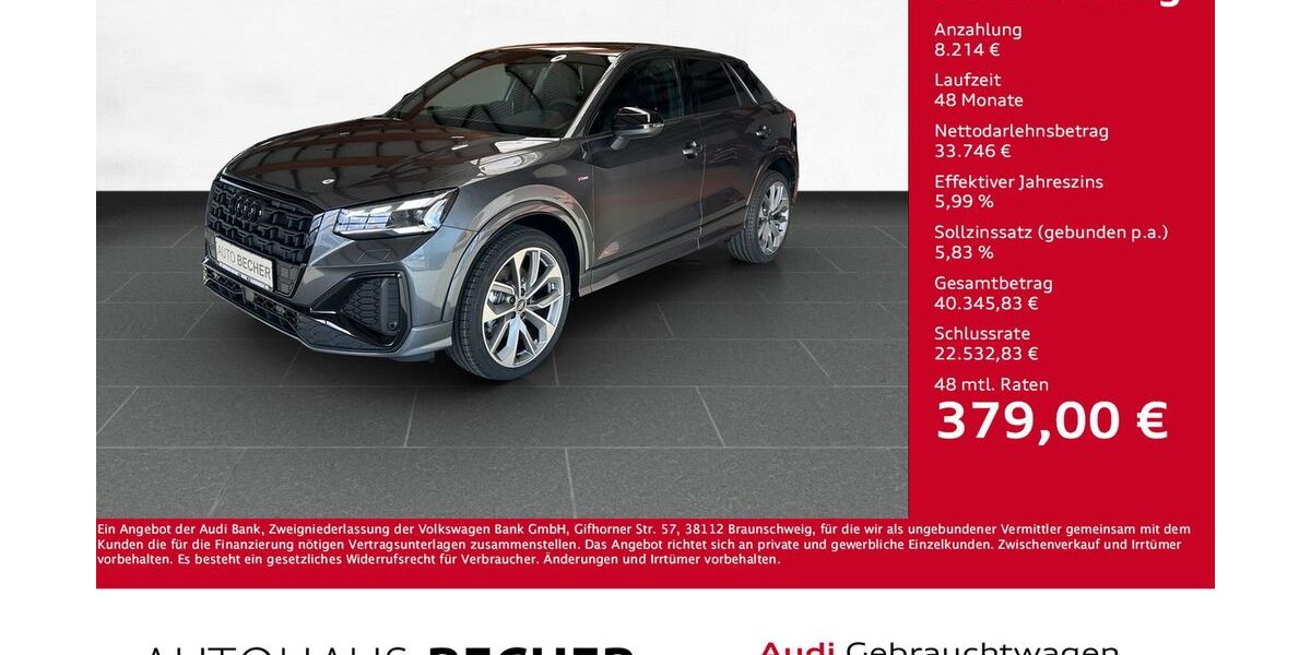 Audi Q2 9.000 km 41.960 &euro; Wesel 46485