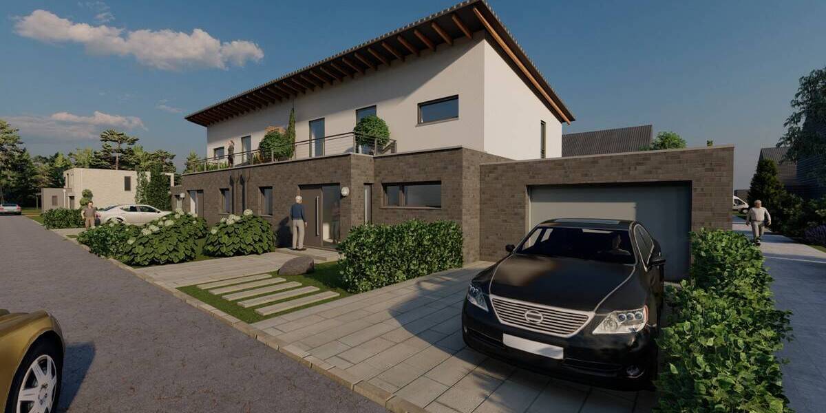 Neubau-Doppelhaushälfte mit Garage - Wohnen in bester Lage von Rheinberg-Vierbaum! 5 zimmer