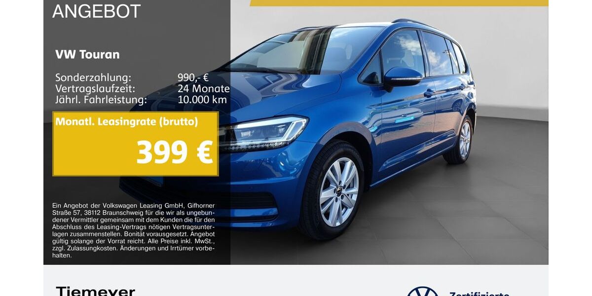 VW Touran 64.042 km 27.210 &euro; Bochum 44892