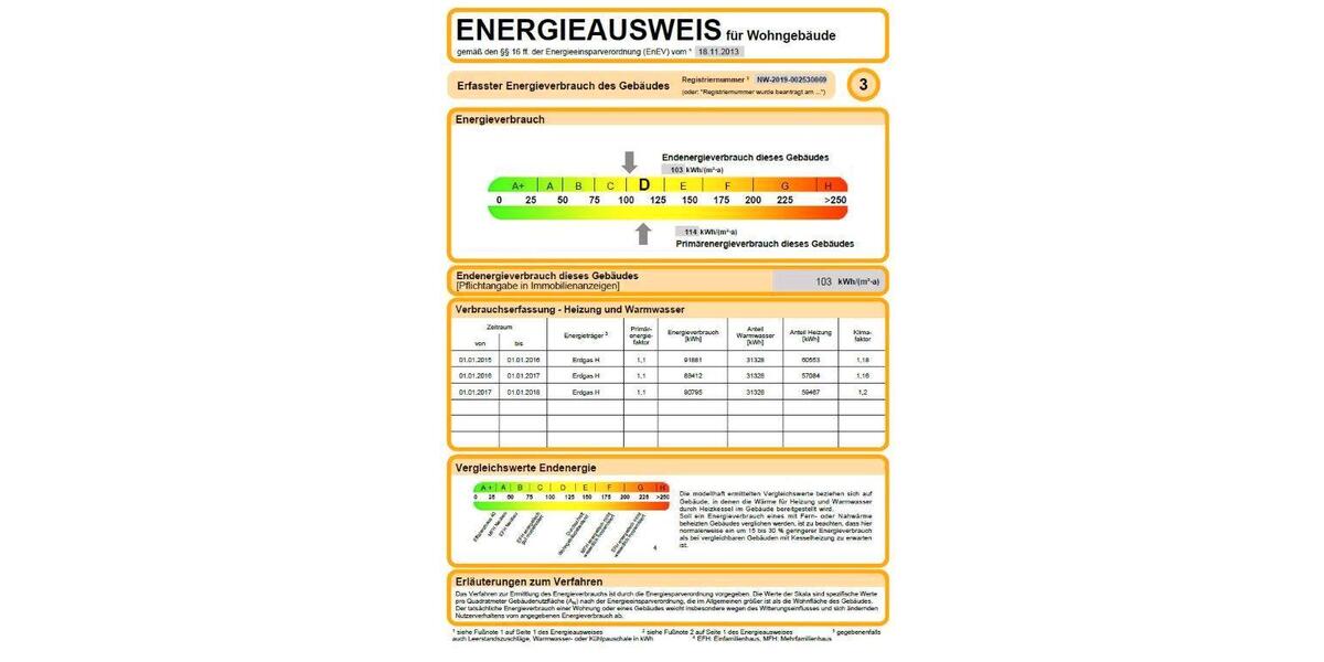 Etagenwohnung Essen Stadtbezirk V - 1 Zimmer, 54 m&sup2;, 144.000&euro; | Angebot:24345784
