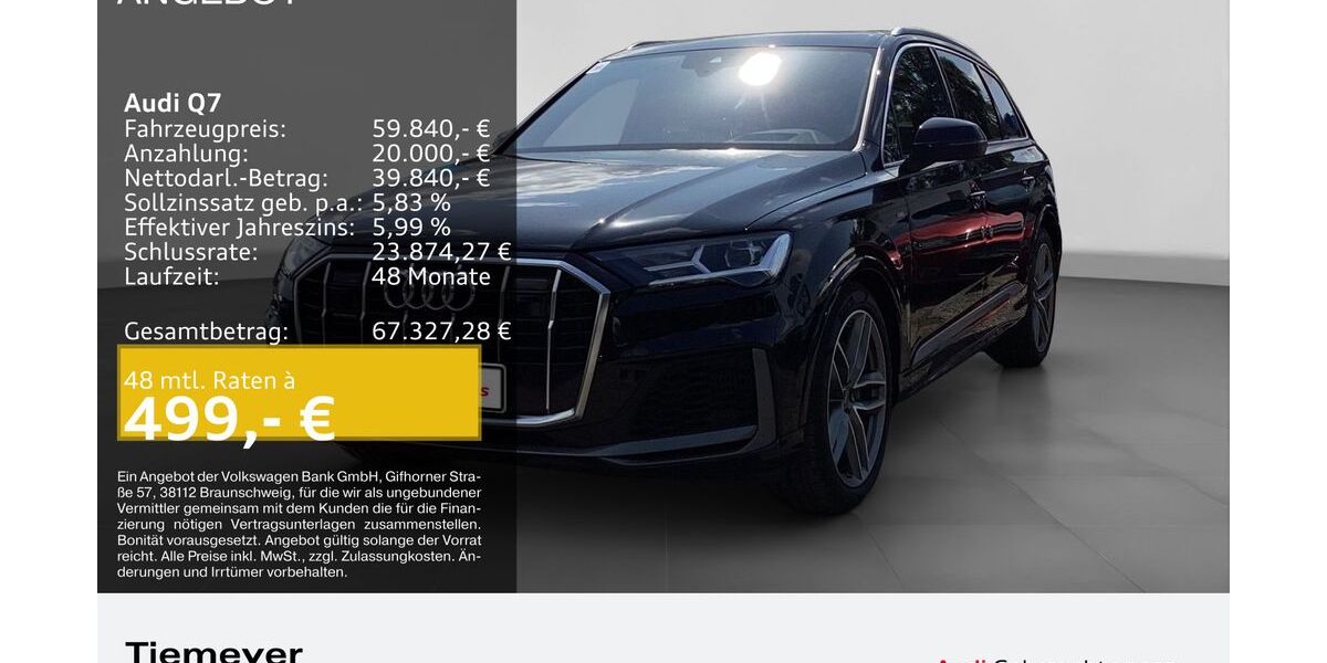 Audi Q7 83.737 km 46.480 € Gelsenkirchen 45894