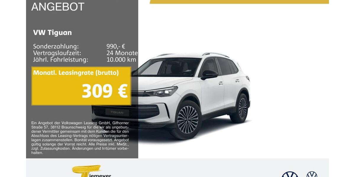 VW Tiguan 13.511 km 34.840 &euro; Castrop-Rauxel 44575