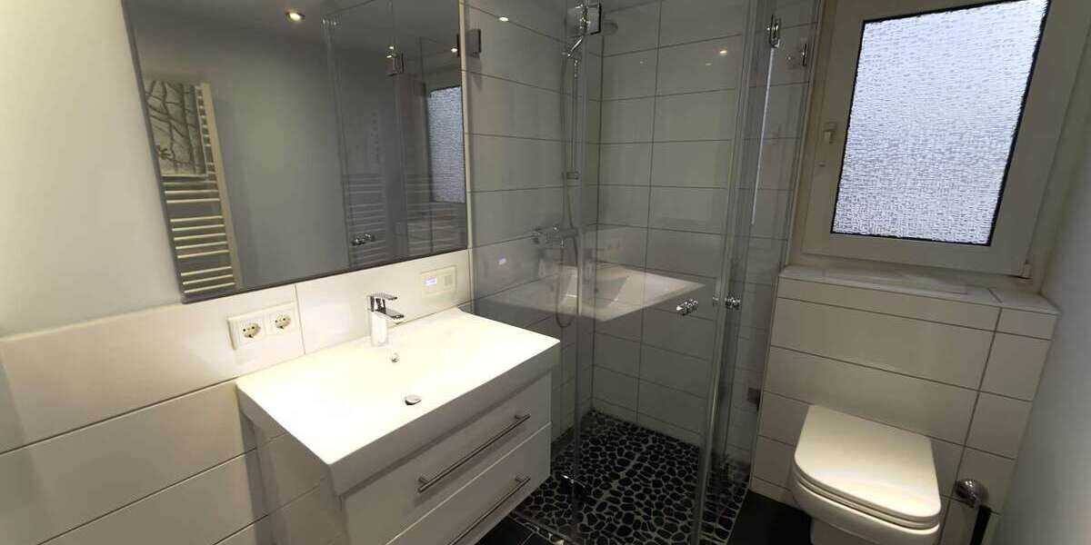 Gepflegte 3,5-Zimmer-Dachgeschosswohnung mit Einbauküche und Garage - Dachgeschoßwohnung Gelsenkirchen Gelsenkirchen-Mitte | Angebot:24740235