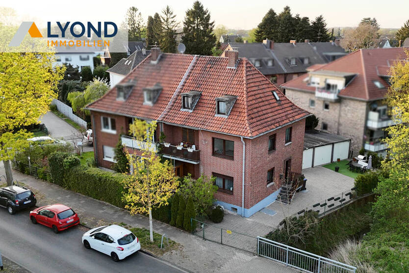 Exponierte Lage in Moers-Kapellen Doppelhaushälfte mit Potenzial- ruhige und zentrale Lage