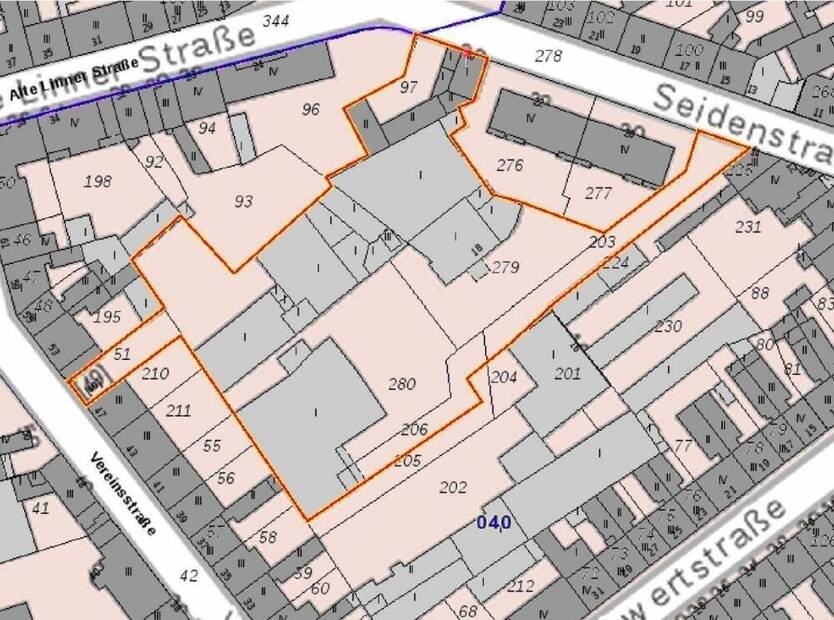 Krefeld Cracau: Projektgrundstück an der Seidenstraße: 5.863?m² für Ihre Bauidee