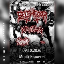 Belphegor & Krisiun & more - Praise The Beast European Tour 2026 09.10.2026 Musikbrauerei