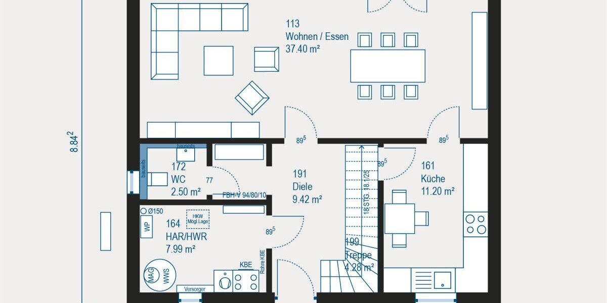 Individuell planbares Fertighaus in Bottrop auf großzügigem Grundstück - Gewerbeobjekt Bottrop Ebel | Angebot:27698489