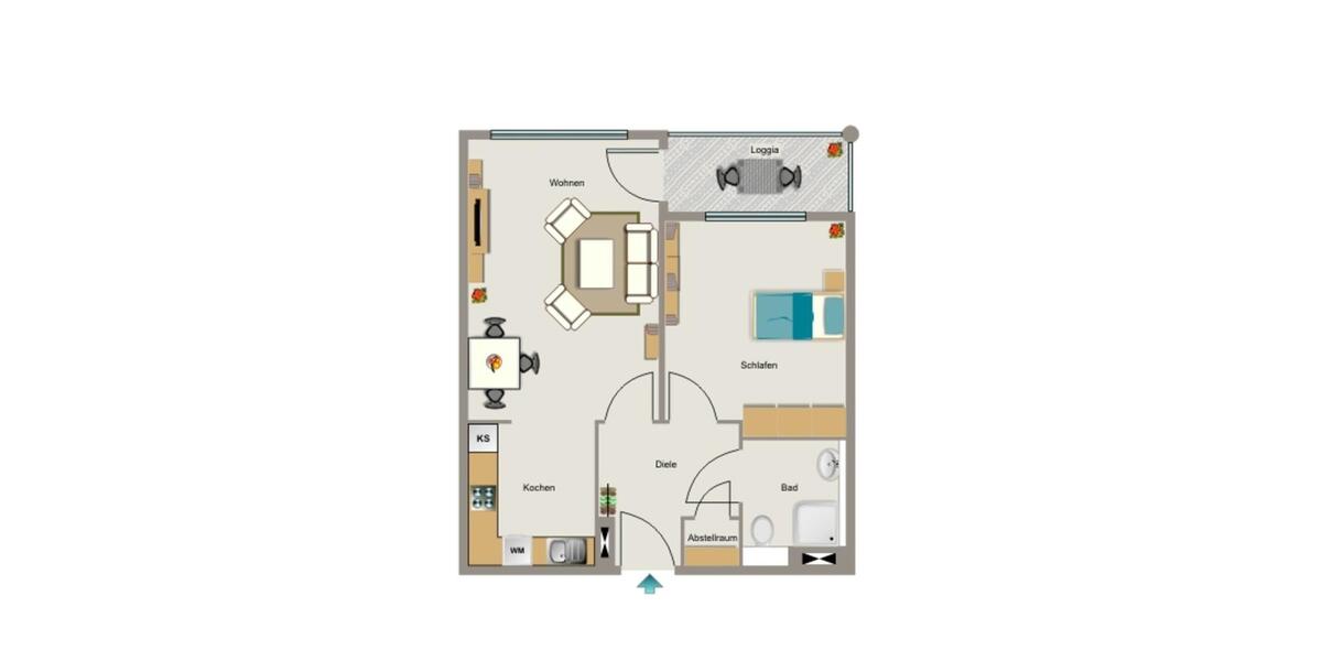 Im besten Alter eine passende Wohnung bei VIVAWEST. 2 zimmer