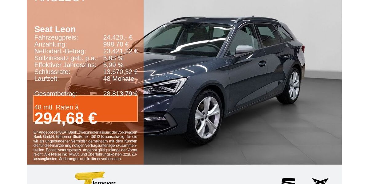 Seat Leon 12.112 km 23.890 &euro; Bochum 44809