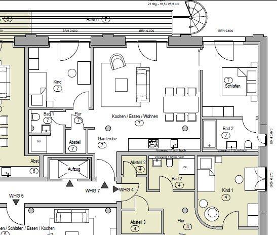 Etagenwohnung Bochum - 3 Zimmer, 84 m&sup2;, 318.000&euro; | Angebot:26959495