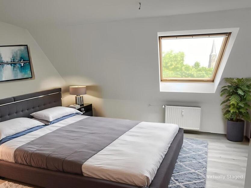 Hier steigt Ihnen keiner aufs Dach! zimmer