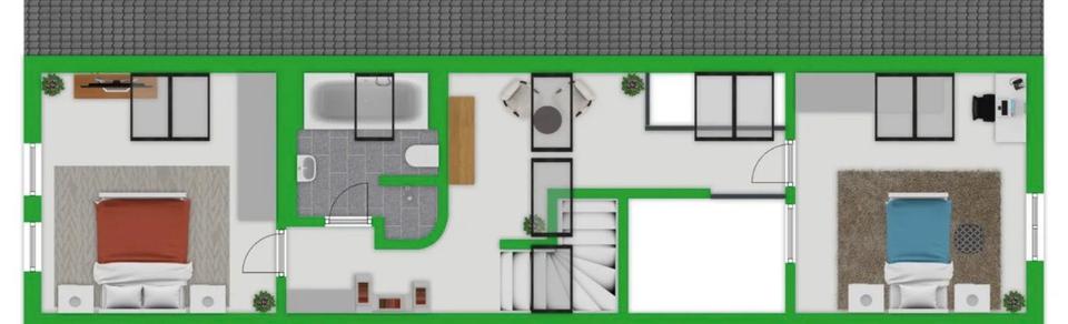 Charmante 151 m² Maisonette-Wohnung (Privatverkauf) 5 zimmer