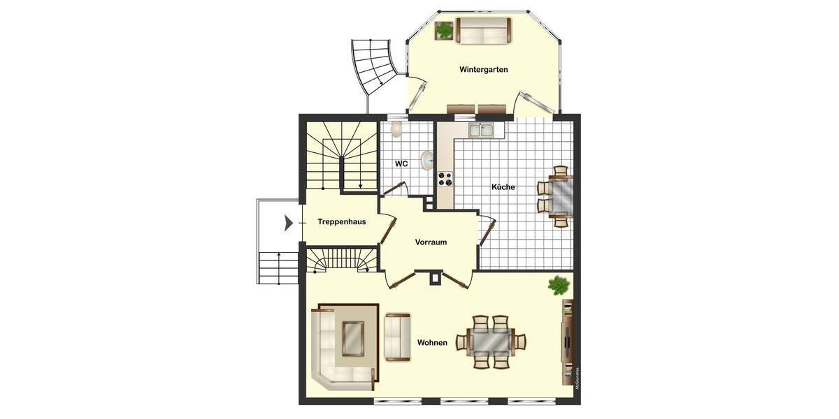 Doppelhaushälfte Velbert Mitte - 6 Zimmer, 165 m&sup2;, 395.000&euro; | Angebot:26261697