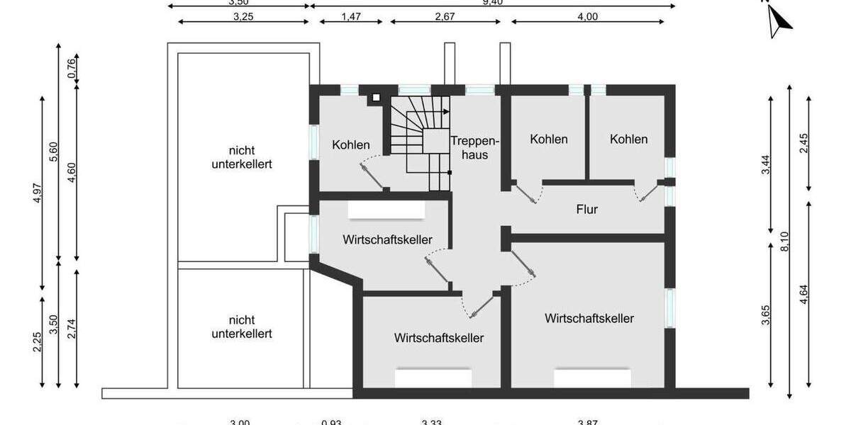 Doppelhaushälfte Mülheim an der Ruhr Styrum - 8 Zimmer, 143 m&sup2;, 349.000&euro; | Angebot:25683303