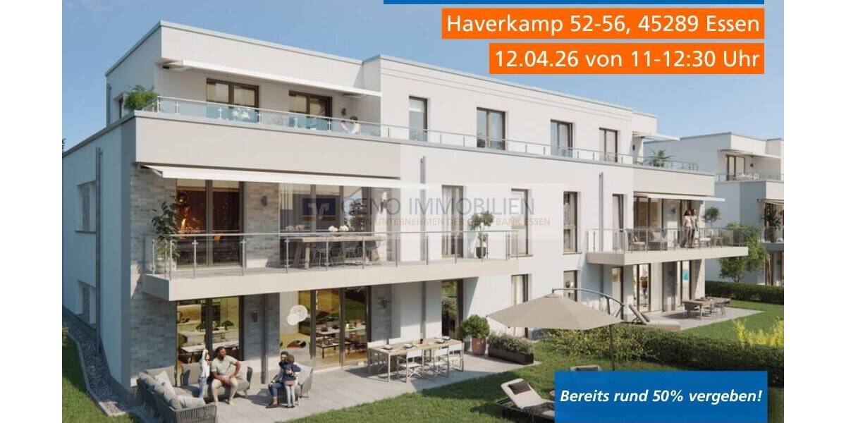 Etagenwohnung Essen / Burgaltendorf Burgaltendorf - 5 Zimmer, 137 m&sup2;, 695.000&euro; | Angebot:25708894