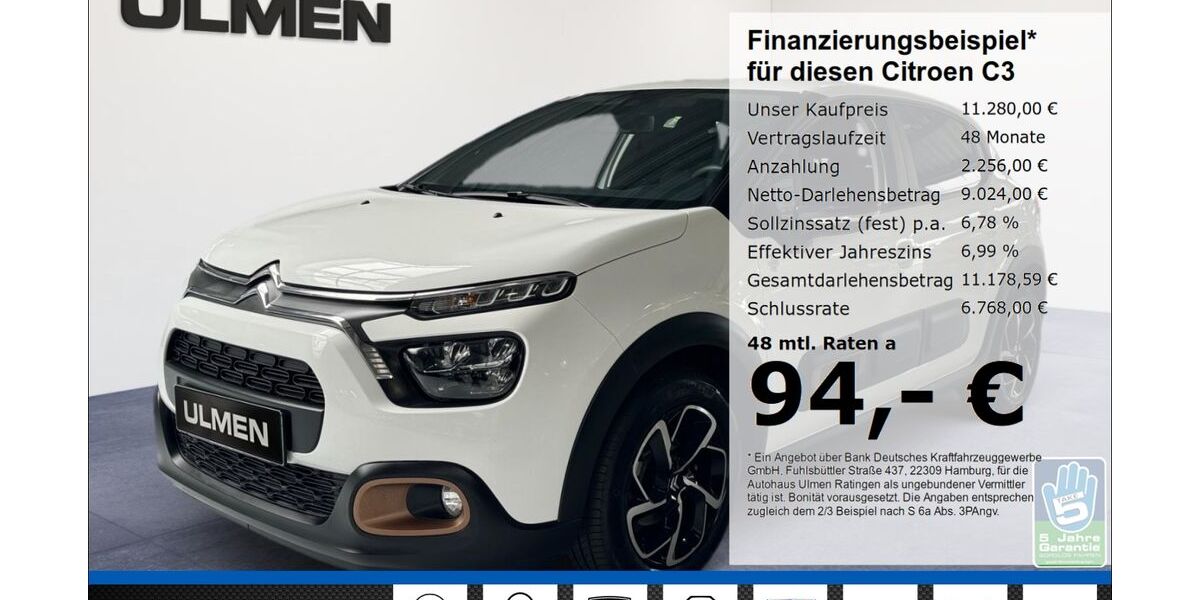 Citroen C3 31.934 km 11.280 &euro; Ratingen 40880
