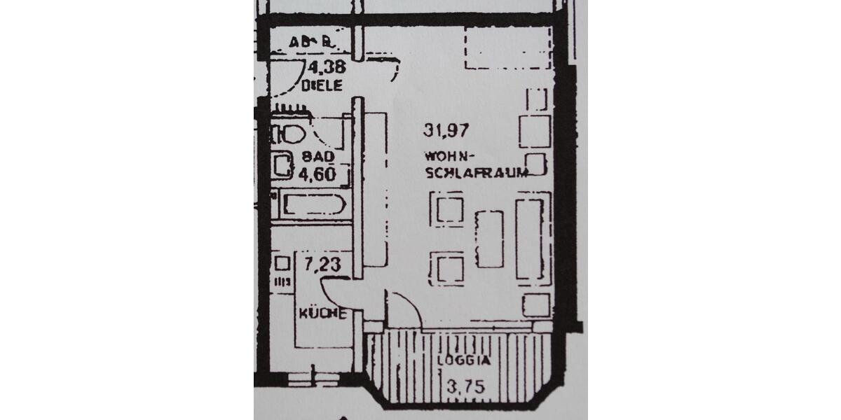 Wohnung 1,5 Zimmer 1 zimmer