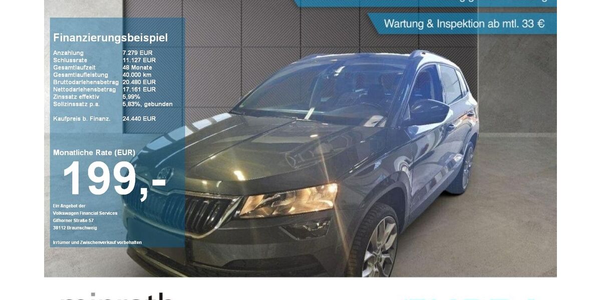 Skoda Karoq 47.051 km 23.690 € Moers 47441