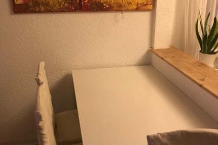 Komplett möbliertes gemütliches Zimmer (14 qm), zentral gelegen, zentrum- und hochschulnahe