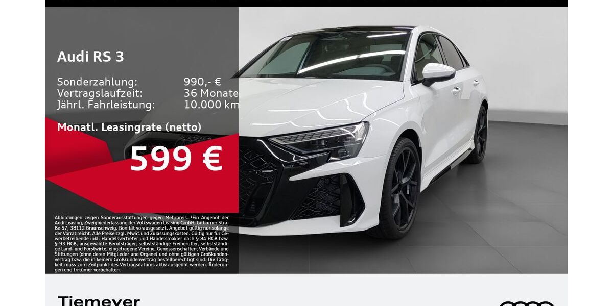 Audi RS3 2.050 km 63.290 &euro; Bochum 44809
