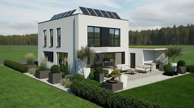 NEUBAU - FREISTEHEND, MASSIV UND MODERN - KFW 40 - Haus Essen Stadtbezirk VII | Angebot:26176390