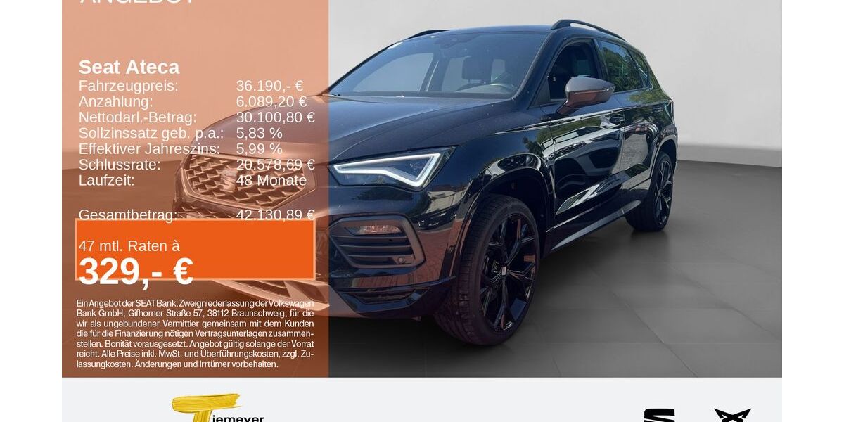Seat Ateca 19.164 km 35.660 &euro; Recklinghausen 45663