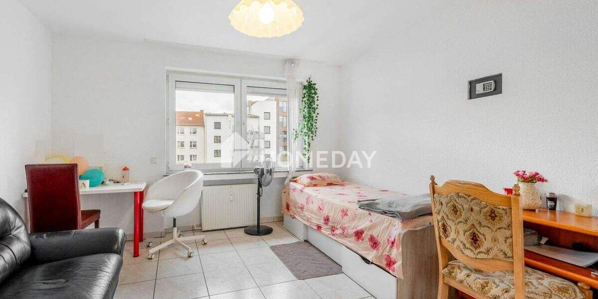 Etagenwohnung Essen Westviertel - 2 Zimmer, 50 m&sup2;, 145.000&euro; | Angebot:24991078