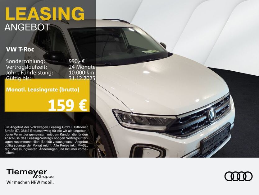 VW T-Roc 17.032 km 22.560 € Bochum 44809