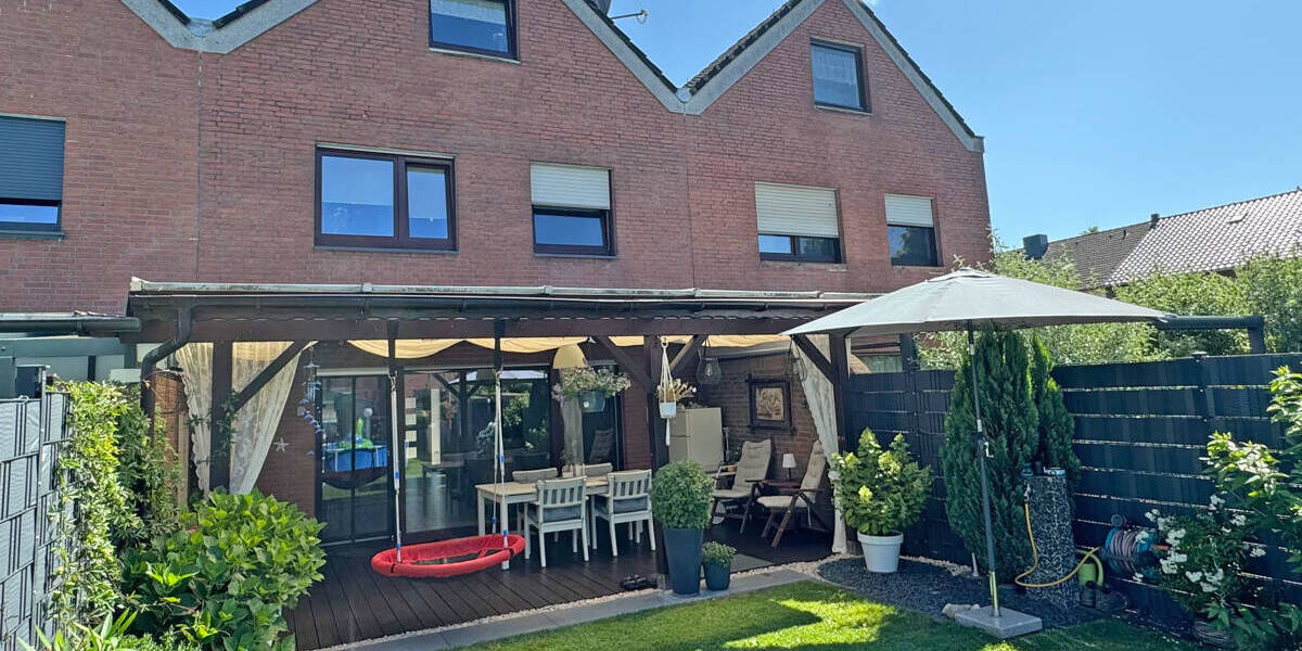 Charmantes Reihenmittelhaus mit ausgebautem Dachgeschoss in ruhiger Lage von Wesel-Fusternberg! 4 zimmer