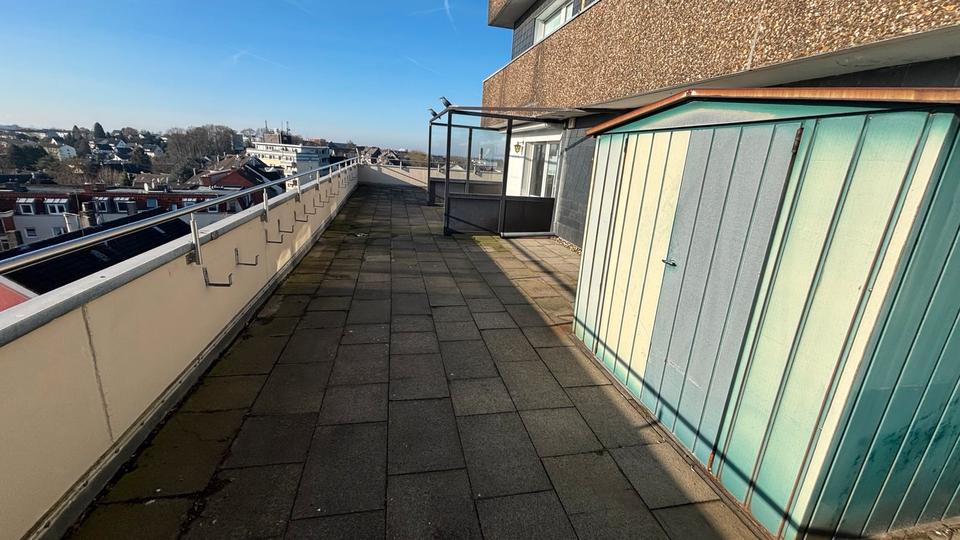 Tolle 2 Zimmer-Etagenwohnung mit großer Dachterrasse 2 zimmer