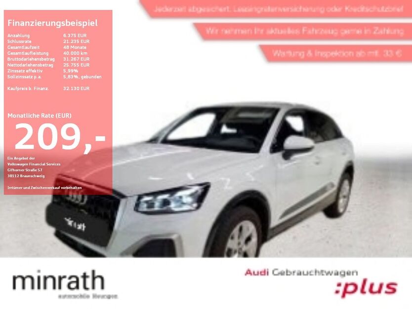 Audi Q2 5.911 km 31.830 € Moers-Hülsdonk 47441