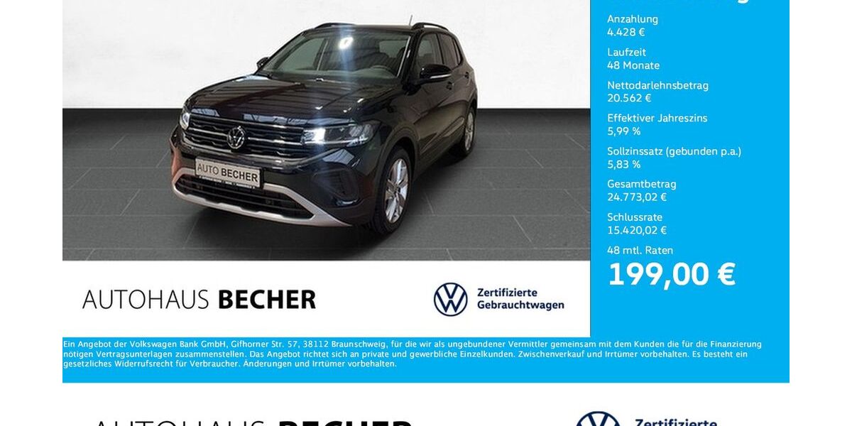 VW T-Cross 17.597 km 24.990 &euro; Wesel 46485