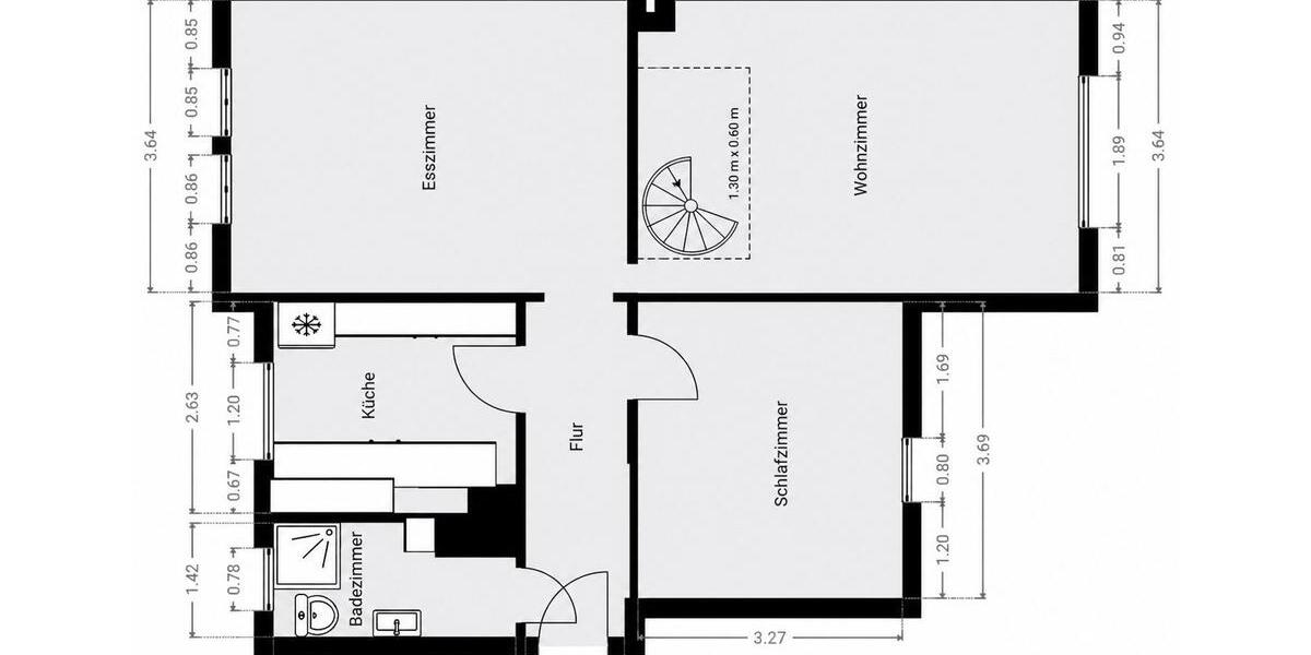 Maisonettenwohnung Herne - 5 Zimmer, 100 m&sup2;, 159.000&euro; | Angebot:27298963