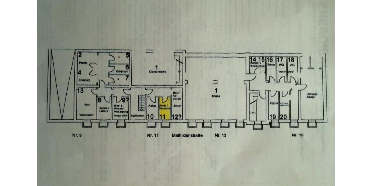 Etagenwohnung Essen Stadtbezirk IX - 2 Zimmer, 55 m&sup2;, 189.000&euro; | Angebot:26247478