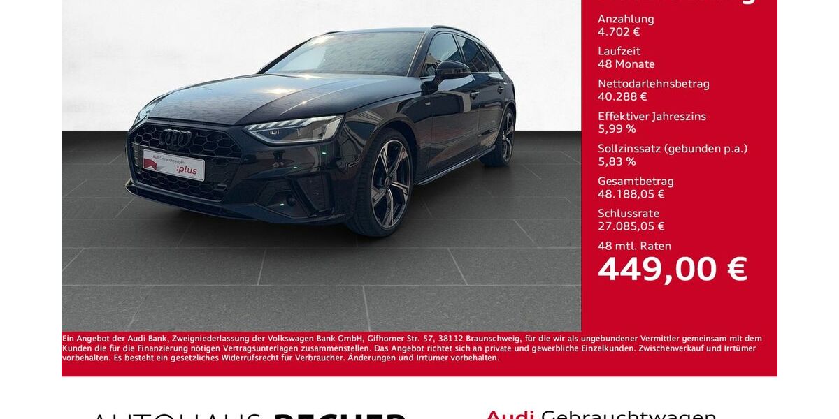 Audi A4 19.784 km 44.990 &euro; Wesel 46485