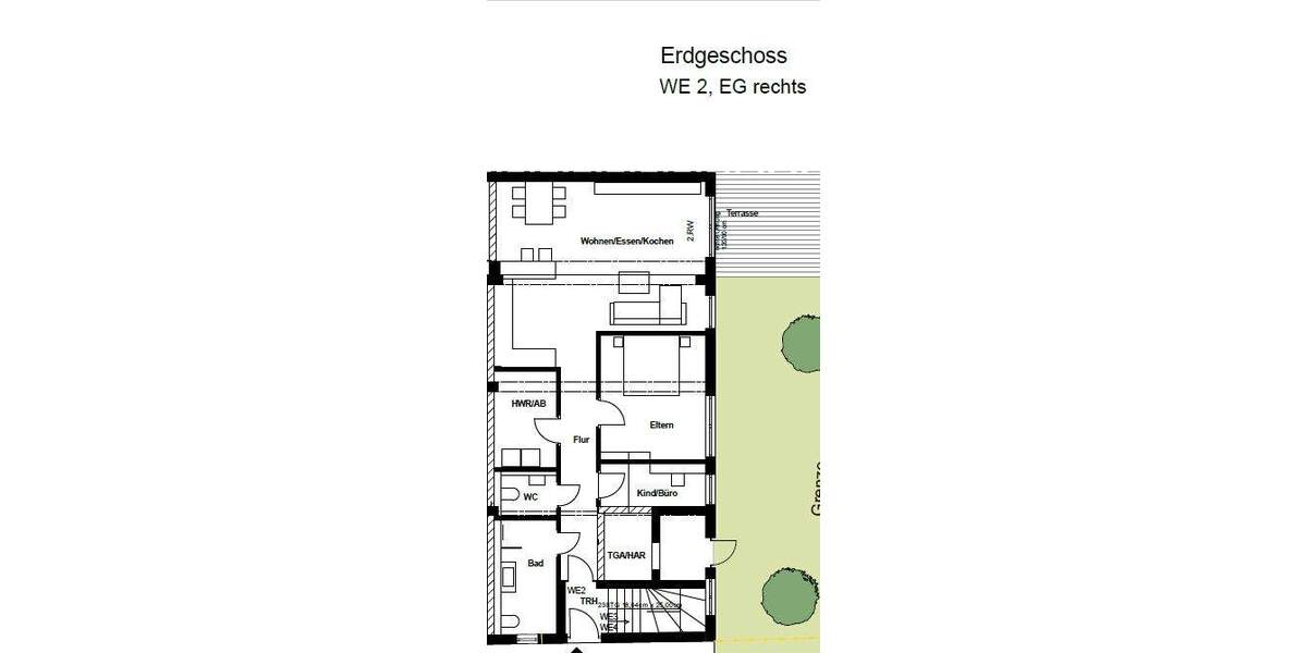 Etagenwohnung Herten / Westerholt Westerholt - 3 Zimmer, 97 m&sup2;, 1.060&euro; | Angebot:23940917