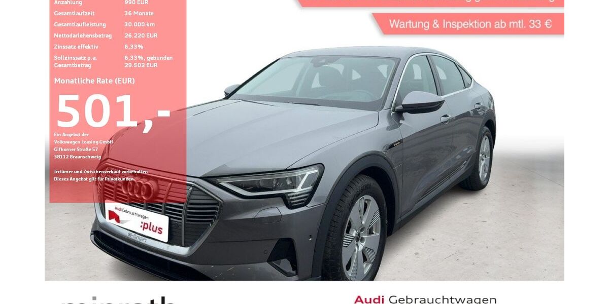 Audi e-tron 45.875 km 25.940 &euro; Moers-Hülsdonk 47441
