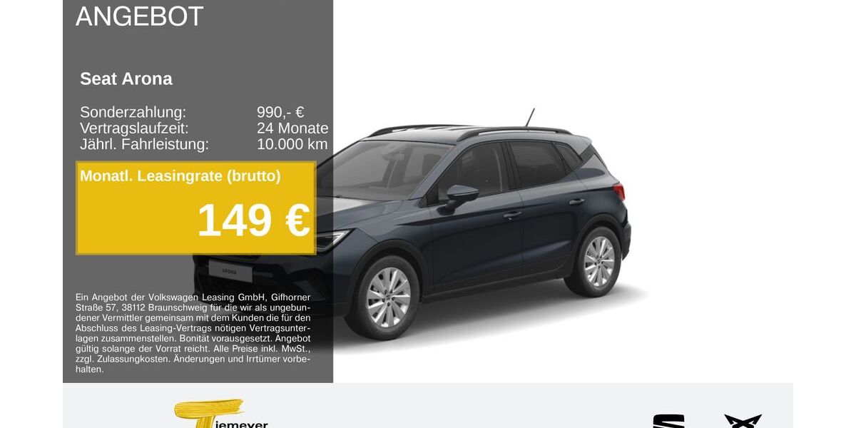 Seat Arona 17.120 km 22.420 &euro; Bochum 44809