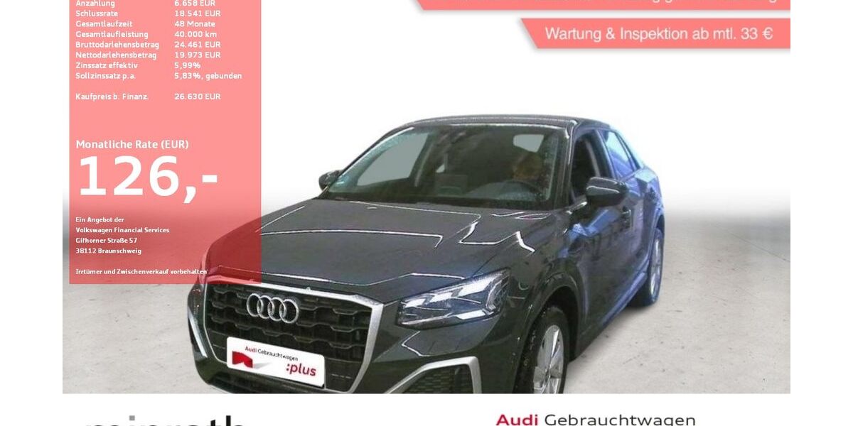 Audi Q2 4.370 km 25.380 &euro; Moers-Hülsdonk 47441
