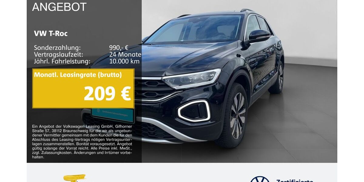 VW T-Roc 28.674 km 28.390 &euro; Dorsten 46282