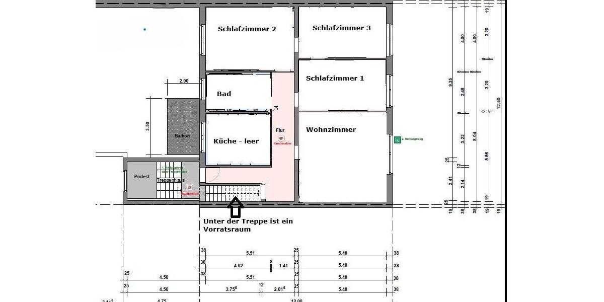 Etagenwohnung Kamp-Lintfort Lintfort - 4 Zimmer, 130 m&sup2;, 1.560&euro; | Angebot:25944923