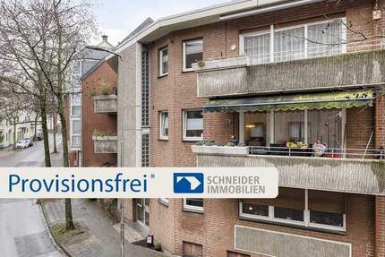 Wohlfühlwohnung im Zentrum von Ratingen: Helle 3-Zimmer-Wohnung mit Südwest-Balkon 3 zimmer