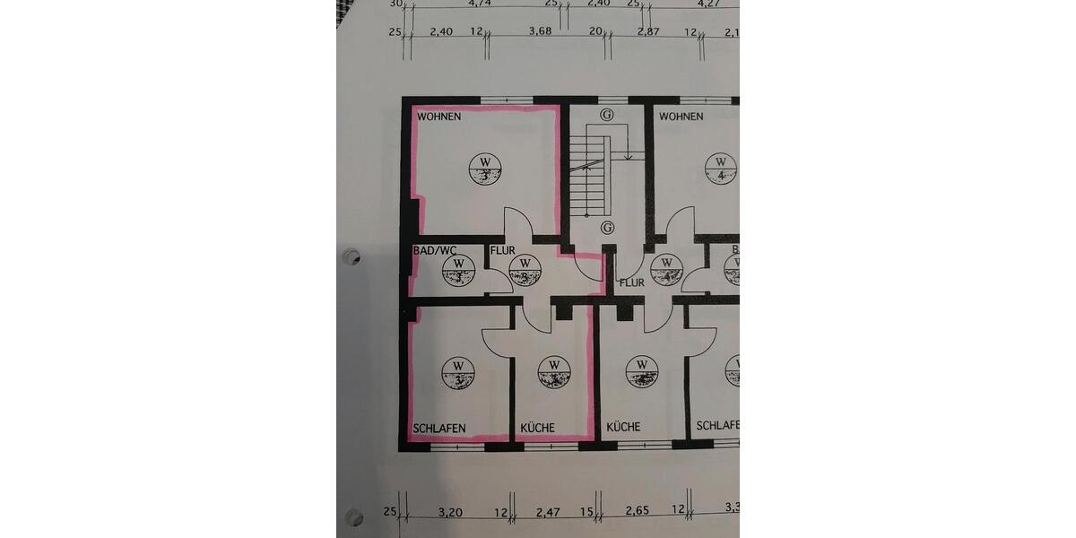 53 m2 Wohnung in Bochum Hamme 2 zimmer