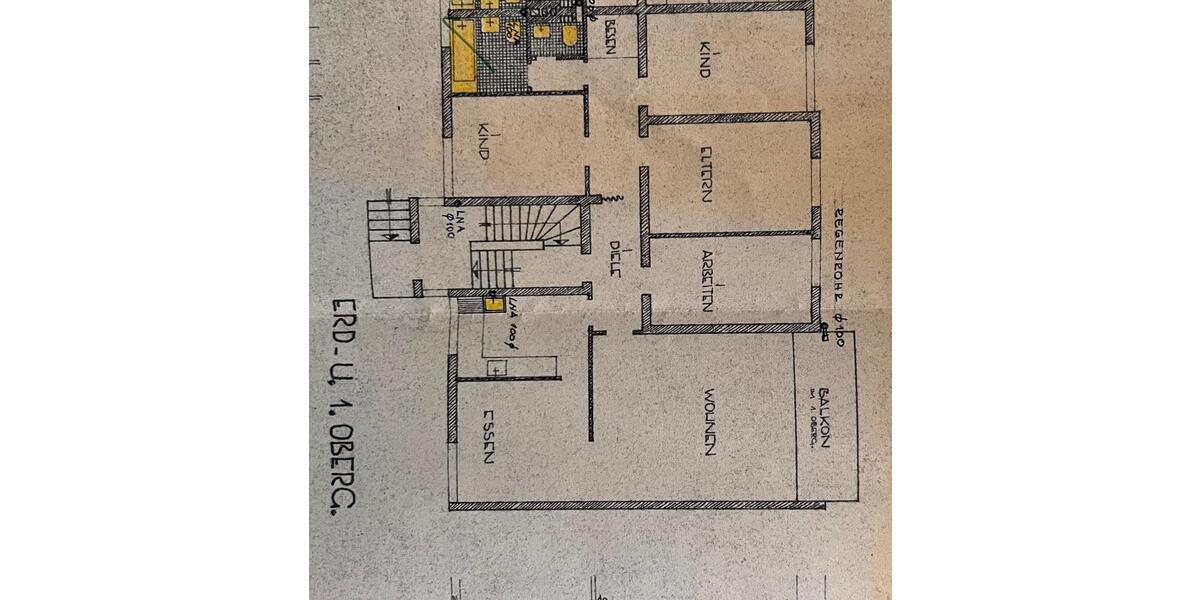 Wohnen nahe Baldeneysee: Großzügige 5-Zimmer-Wohnung mit Balkon 5 zimmer