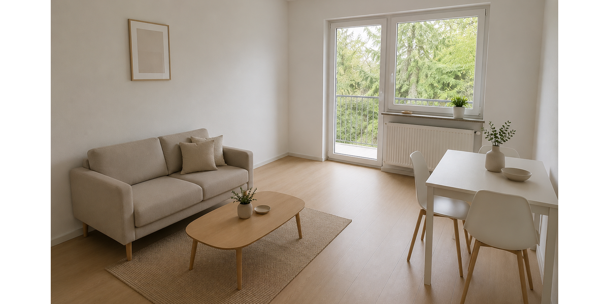 Etagenwohnung Bochum Werne - 2 Zimmer, 50 m&sup2;, 1.000&euro; | Angebot:26814416