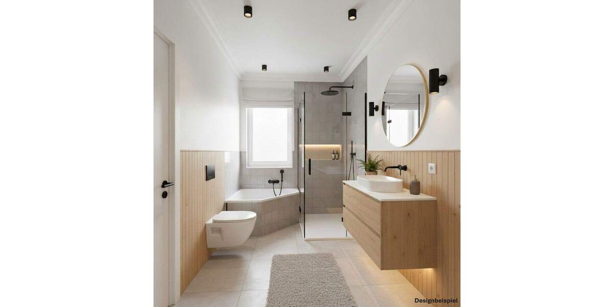 **VIEL PLATZ & POTENZIAL: 95 M² WOHNUNG MIT KAMINOFEN - SAARNER DORF FUSSLÄUFIG (ohne Provision!)** 3 zimmer