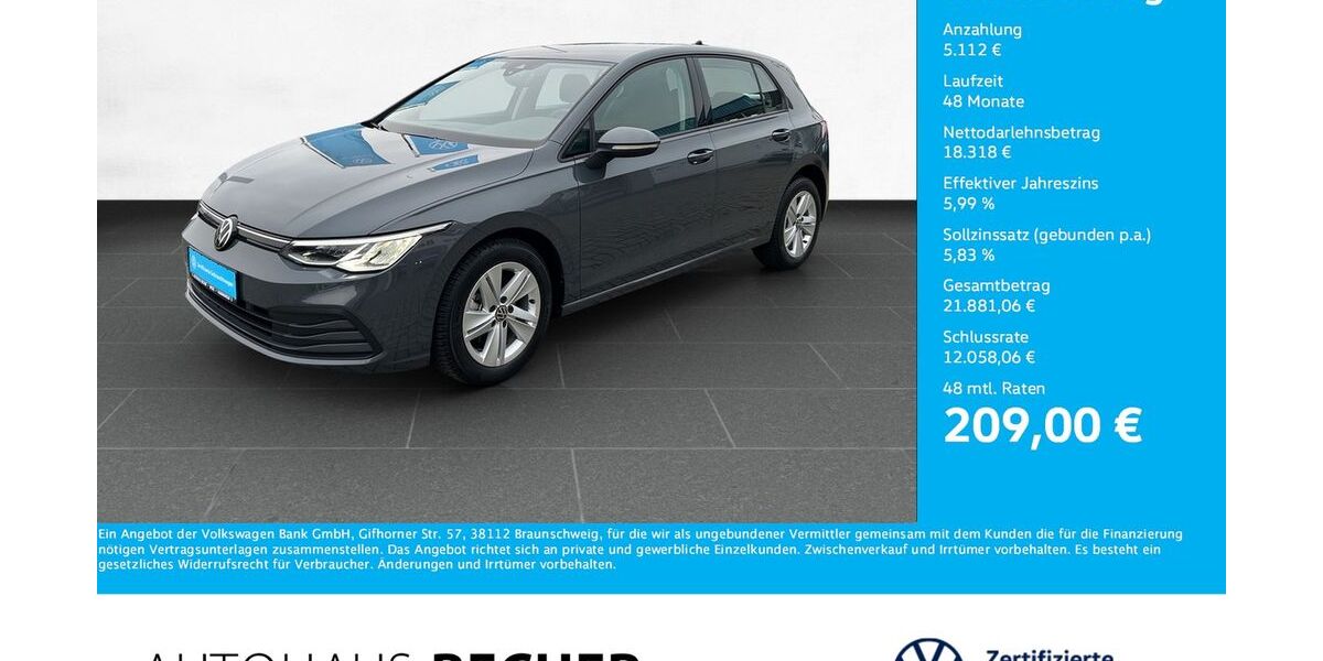 VW Golf 13.552 km 23.430 &euro; Wesel 46485