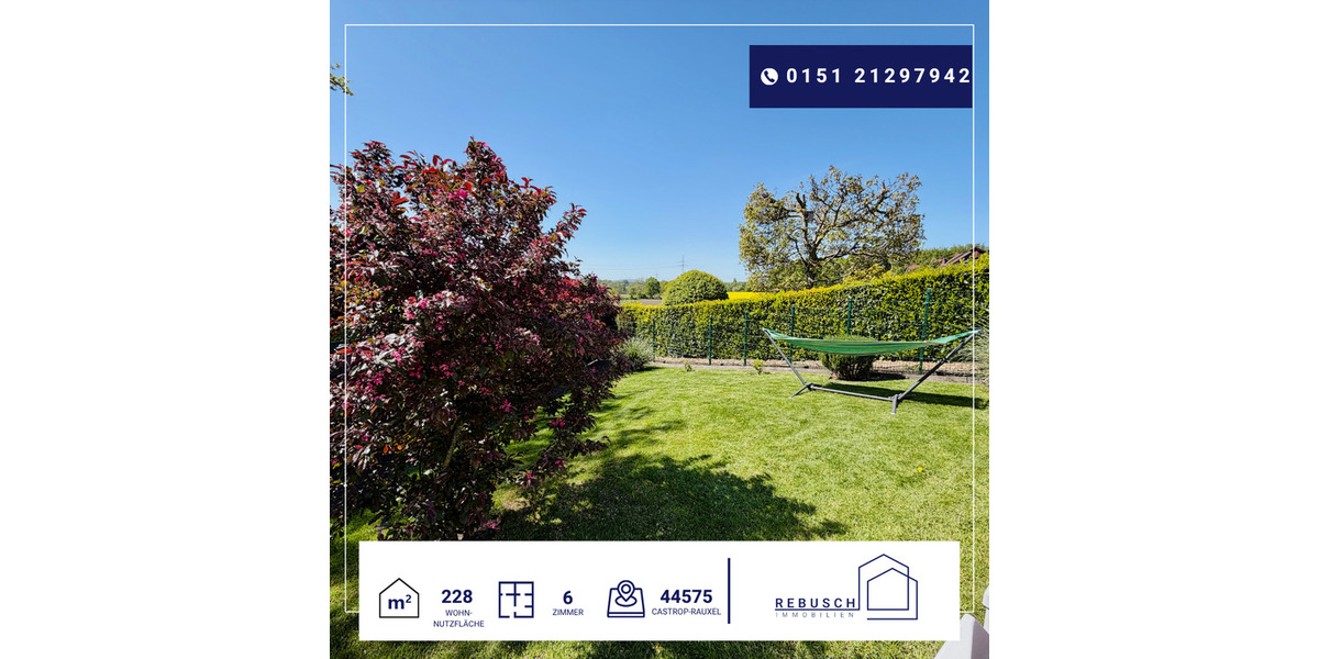 Einfamilienhaus Castrop-Rauxel Rauxel - 6 Zimmer, 224 m&sup2;, 499.000&euro; | Angebot:26355550