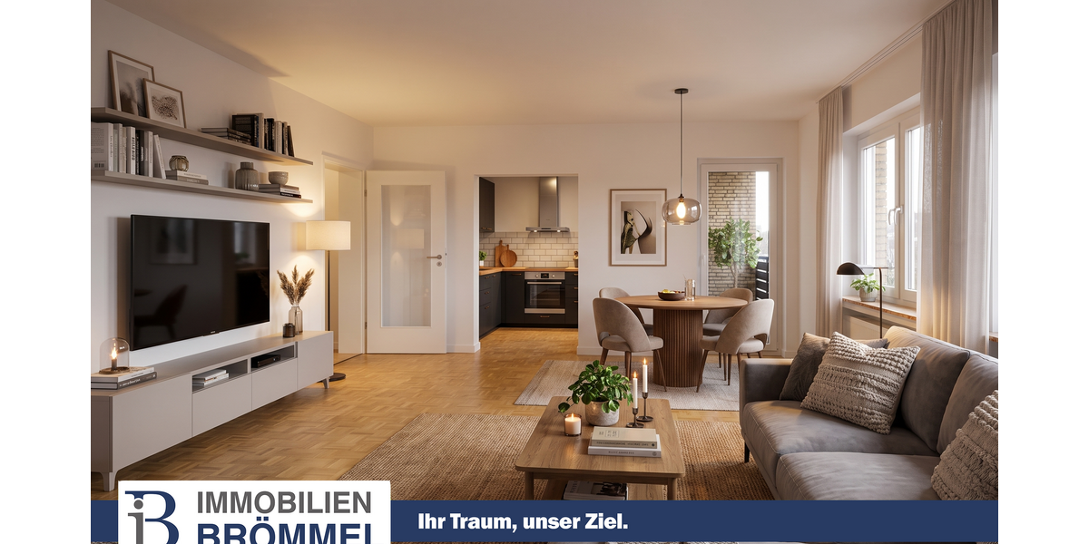 Etagenwohnung Raesfeld - 3 Zimmer, 95 m&sup2;, 900&euro; | Angebot:27635475